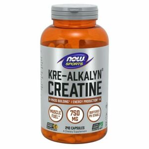 Kre-Alkalyn® Kreatin 120 kaps. - NOW Foods obraz