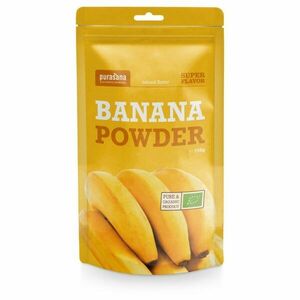 BIO Banánový prášek 250 g - Purasana obraz
