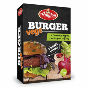 Vege Burger 9 x 125 g houba shiitake - Amylon obraz