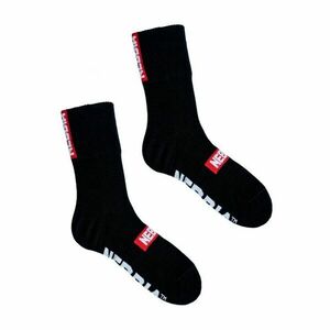 Ponožky 3/4 Socks Extra Mile Black 43 - 46 - NEBBIA obraz