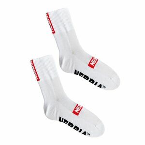 Ponožky 3/4 Socks Extra Mile White 43 - 46 - NEBBIA obraz