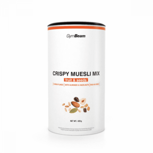 Crispy Muesli Mix 420 g bílá čokoláda ovoce - GymBeam obraz
