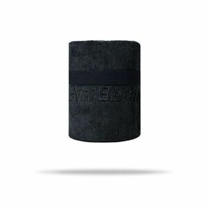 Sportovní ručník z mikrovlákna Medium Black - GymBeam obraz