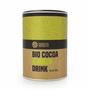 BIO Cocoa & Maca Drink 300 g - VanaVita obraz