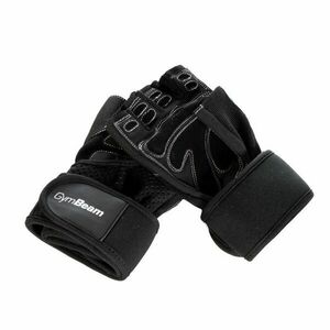 Fitness rukavice Wrap black XL - GymBeam obraz