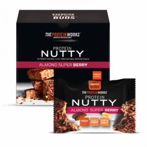 Protein Nutty 12 x 40 g kokos kešu - The Protein Works obraz