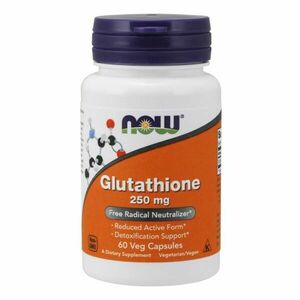 Glutathion 250 mg 60 kaps. - NOW Foods obraz