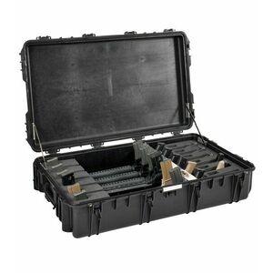 Odolný vodotěsný kufr na 6 pušek 10826 Explorer Cases® / s pěnou (Barva: Černá) obraz