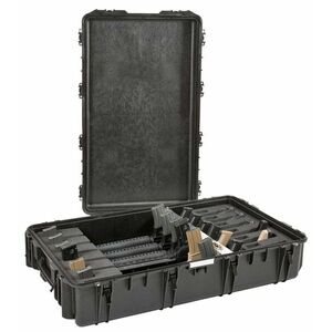 Odolný vodotěsný kufr na 6 pušek 10826 Explorer Cases® / s nastavitelným systémem (Barva: Černá) obraz