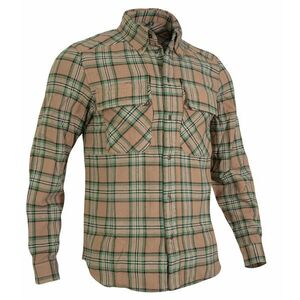 Flanelová Košile Bush 4-14 Factory® (Barva: Hnědá / zelená, Velikost: XXL) obraz