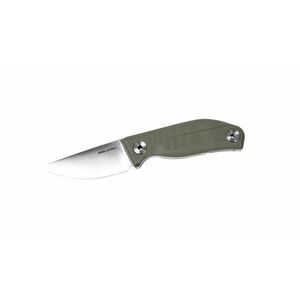 Nůž s pevnou čepelí CVX-80 Real Steel® – Stříbrná čepel – Satin, Zelená (Barva: Zelená, Varianta: Stříbrná čepel – Satin) obraz