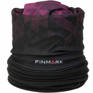 Finmark FSW-235 Multifunkční šátek s fleecem, černá, velikost obraz