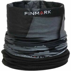 Finmark FSW-219 Multifunkční šátek s fleecem, černá, velikost obraz
