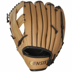 Kensis BASEBALL GLOVE 11.5 Baseballová rukavice, hnědá, velikost obraz