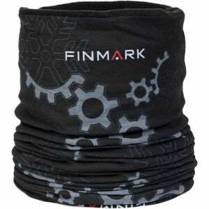 Finmark FSW-209 Multifunkční šátek s fleecem, černá, velikost obraz