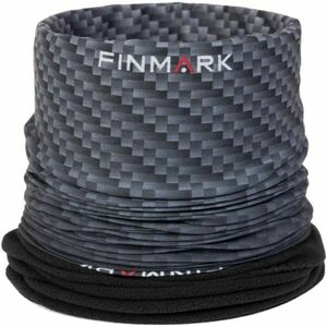 Finmark FSW-217 Multifunkční šátek s fleecem, tmavě šedá, velikost obraz