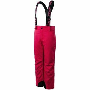 Hi-Tec DRAVEN JR Juniorské lyžařské kalhoty, růžová, velikost obraz