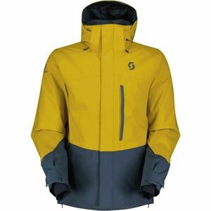 Scott ULTIMATE DRYO 10 Pánská lyžařská bunda, žlutá, velikost obraz