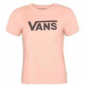 Vans WM DROP V SS CREW-B Dámské tričko, růžová, velikost obraz