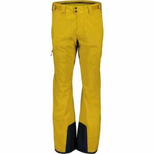 Scott ULTIMATE DRYO 10 Pánské lyžařské kalhoty, žlutá, velikost obraz