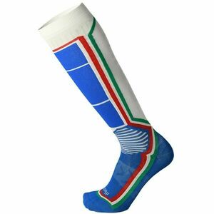 Mico CALZA SKI LIGHT ODOR ZERO X-STATIC Vysoké lyžařské ponožky, bílá, velikost obraz
