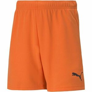 Puma TEAMRISE SHORTS Juniorské šortky, oranžová, velikost obraz