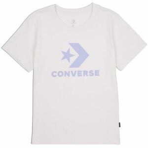 Converse STAR CHEVRON TEE Dámské tričko, bílá, veľkosť XS obraz