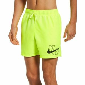 Nike LOGO SOLID 5 Pánské koupací šortky, reflexní neon, velikost obraz