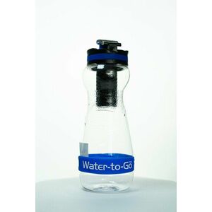 Lahev s filtrem Water-to-Go™ GO! 50 cl – Tmavě modrá (Barva: Tmavě modrá) obraz