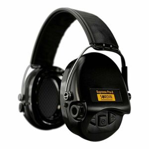 Elektronické chrániče sluchu Supreme Pro-X LED Sordin® – Černá (Barva: Černá) obraz