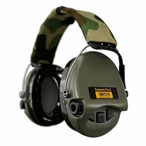 Elektronické chrániče sluchu Supreme Pro-X LED Sordin® – Zelená (Barva: Zelená) obraz