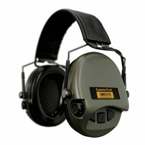 Elektronické chrániče sluchu Supreme Pro-X Slim Sordin® – Zelená (Barva: Zelená) obraz