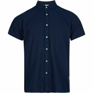 O'Neill CHAMBRAY Pánská košile s krátkým rukávem, tmavě modrá, velikost obraz