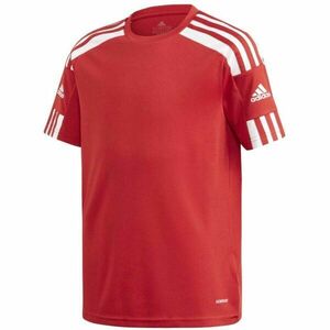 adidas SQUADRA 21 JERSEY Chlapecký fotbalový dres, červená, velikost obraz
