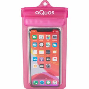 AQUOS PHONE DRY BAG Vodotěsné pouzdro na mobil, růžová, veľkosť UNI obraz