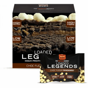 Loaded Legends 12 x 50 g čokoládový fondán fandango - The Protein Works obraz