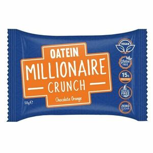 Proteinová tyčinka Millionaire Crunch 12 x 58 g pomeranč v hořké čokoládě - Oatein obraz