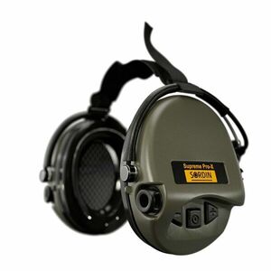 Elektronické chrániče sluchu Supreme Pro-X Neckband Sordin® – Zelená (Barva: Zelená) obraz