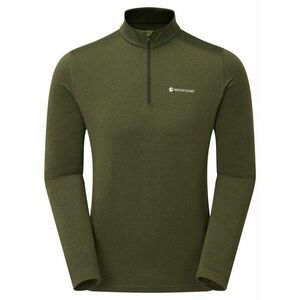 Tričko Thermo Zip Neck Dart Montane® – Zelená (Barva: Zelená, Velikost: XXL) obraz
