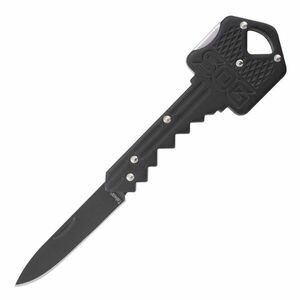 Zavírací nůž na klíče Key SOG® – Černá čepel, Černá (Barva: Černá, Varianta: Černá čepel) obraz