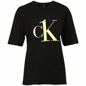 Calvin Klein CK1 COTTON LW NEW-S/S CREW NECK Dámské tričko, černá, velikost obraz