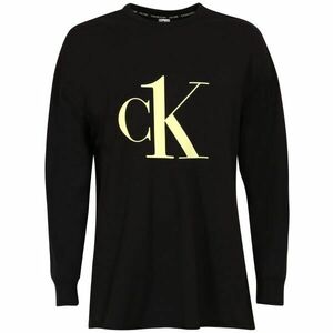 Calvin Klein CK1 COTTON LW NEW-L/S SWEATSHIRT Dámská mikina, černá, velikost obraz