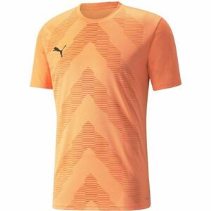 Puma TEAMGLORY JERSEY TEE Pánské fotbalové triko, oranžová, velikost obraz