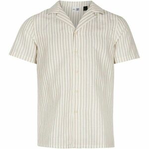 O'Neill COAST BEACH Pánská košile s krátkým rukávem, béžová, velikost obraz