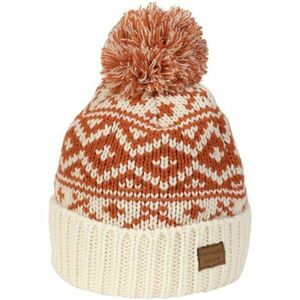 Finmark WINTER HAT Dámská zimní pletená čepice, béžová, velikost obraz