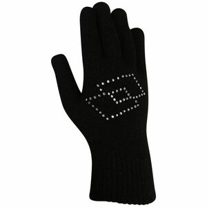 Lotto ELIS Dámské pletené rukavice, černá, velikost obraz