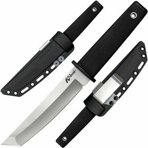Nůž Kobun Cold Steel® – Stříbrná čepel – Satin, Černá (Barva: Černá, Varianta: Stříbrná čepel – Satin) obraz