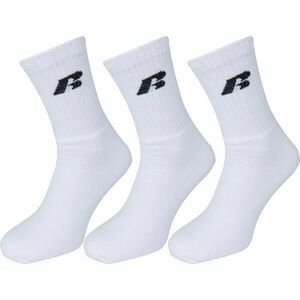 Russell Athletic SOCKS 3PPK Sportovní ponožky, bílá, velikost obraz