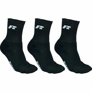Russell Athletic SOCKS 3PPK Sportovní ponožky, černá, velikost obraz