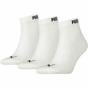 Puma SOCKS 3P Ponožky, bílá, velikost obraz